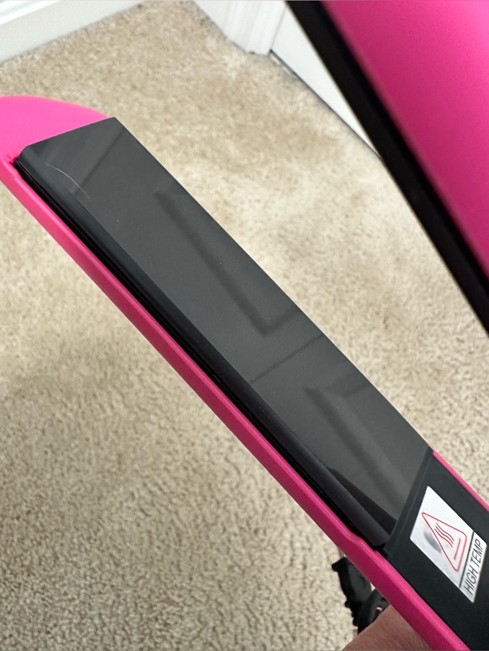 SA Bionic Pro Ceramic Flat 1” Iron Gold Collection in Pink EUC RARE - Picture 5 of 10